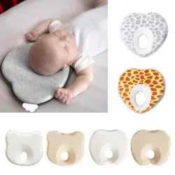 AlmohadasAlmohadilla antirollo infantil - posicionador de sueño con agujero - prevención de la cabeza plana