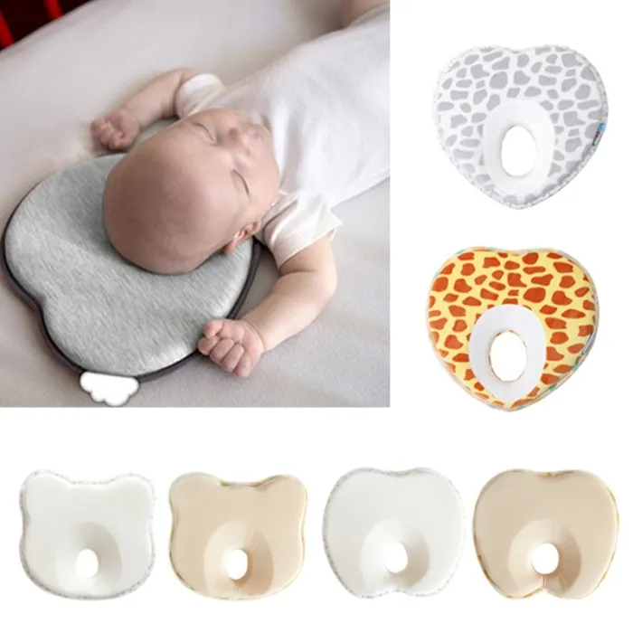 AlmohadasAlmohadilla antirollo infantil - posicionador de sueño con agujero - prevención de la cabeza plana