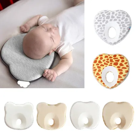 AlmohadasAlmohadilla antirollo infantil - posicionador de sueño con agujero - prevención de la cabeza plana