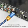 Toslink - OD6.0 - SPDIF - digital optical fiber audio cable - braided - 1m - 1.5m - 2m - 3m - 5m - 8m - 10m - 15mCables