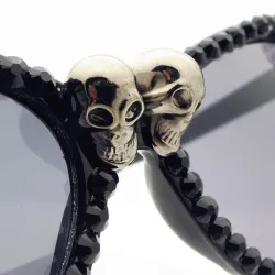 Steampunk retro sunglasses with skullsSunglasses