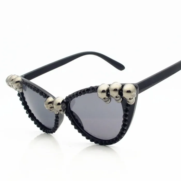 Steampunk retro sunglasses with skullsSunglasses