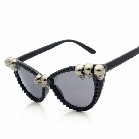 Steampunk retro sunglasses with skullsSunglasses