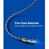 Toslink - OD6.0 - SPDIF - digital optical fiber audio cable - braided - 1m - 1.5m - 2m - 3m - 5m - 8m - 10m - 15mCables