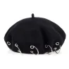 Sombreros & gorrasBeret del siglo XVII - gorra con anillos de plata