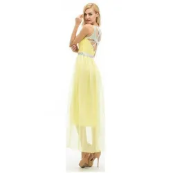 VestidosVestido amarillo elegante