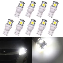 T10T10 5SMD 5050 W5W Bombilla LED 10 piezas