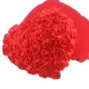 CojinesAlmohada en forma de corazón con rosas