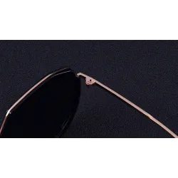 Luxury polarized sunglasses - metal temple - UV400 protectionSunglasses