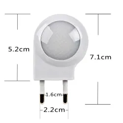 Luces & Iluminaciónluz de noche de caracol mini led - lámpara de noche automática sensor de luz incorporada - control lámpara...