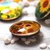 Decoracióncocina frigorífico pegatina - cristal redondo patrón de girasol heladera