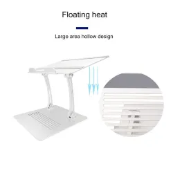 Aluminum Laptop holder - foldable - adjustable standAccessories