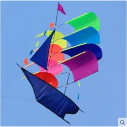Flying pirate ship - sailboat - kiteKites