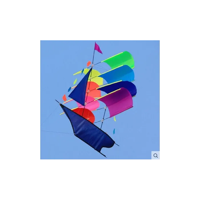 Flying pirate ship - sailboat - kiteKites