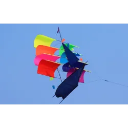 Flying pirate ship - sailboat - kiteKites