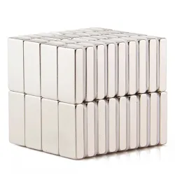 N35N35 Neodymium magnet - bloque magnético fuerte - cuboid 20 * 5 * 3mm 10 piezas