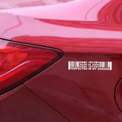 Pegatinas15.2 * 3cm - Made In Japan Perfected In My Garage - sticker coche