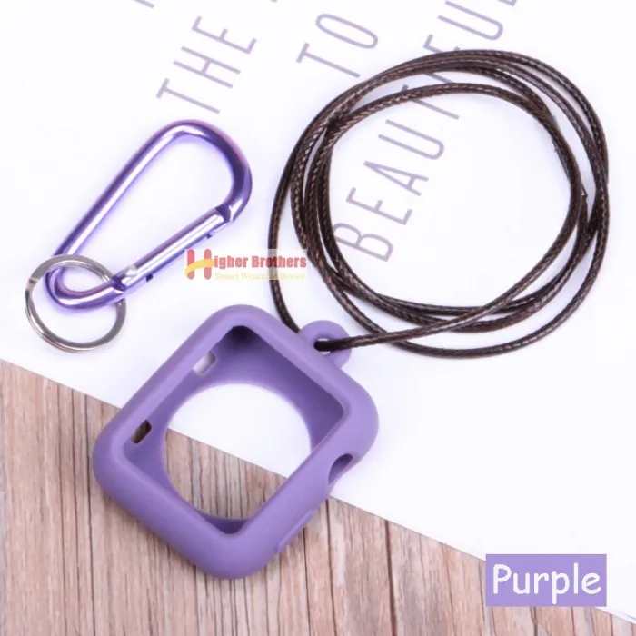 AccesoriosApple Watch 1/2/3/4 / 38mm / 44mm series - silicone frame cover with collar