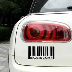 PegatinasMADE IN JAPÓN - reflectante adhesivo de coche 3D