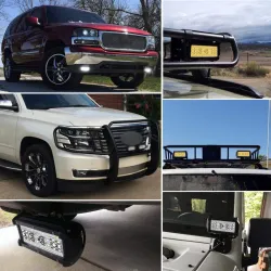 60W - 420W - LED light-bar - combo spotlights for trucks - off-roads - tractors - 4x4 SUV - ATV - boatsLED light bar