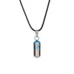 CollarAMOR - colgante de forma de cápsula - collar