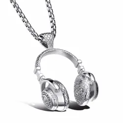 CollaresCollar con auriculares - negro - oro - plata