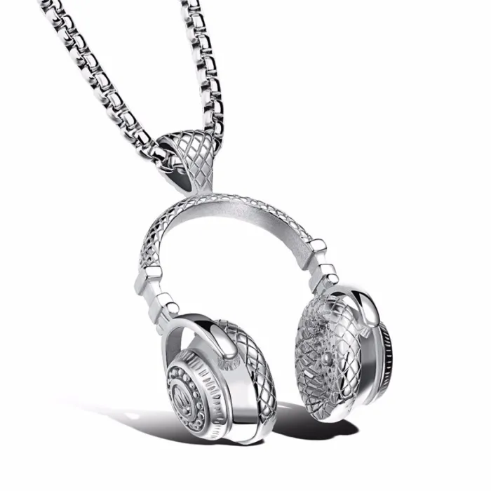 CollaresCollar con auriculares - negro - oro - plata
