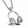 CollaresCollar con auriculares - negro - oro - plata