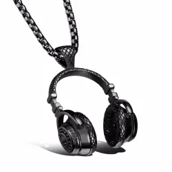 CollaresCollar con auriculares - negro - oro - plata
