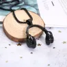 CollaresCollar con auriculares - negro - oro - plata