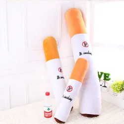 Cojines50cm - No fumar - cojín de forma de cigarrillo