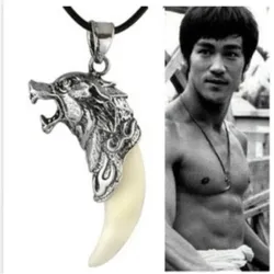 CollaresCabeza de lobo con diente - collar