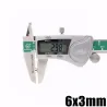 N35 neodymium magnet - strong disc - 6 mm * 3 mmN35