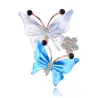 Brochesmariposa de cristal - broche de lujo