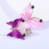 Brochesmariposa de cristal - broche de lujo