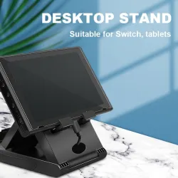 Nintendo SwitchSoporte de escritorio Nintendo Switch - ajustable - carga
