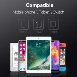 Nintendo SwitchSoporte de escritorio Nintendo Switch - ajustable - carga