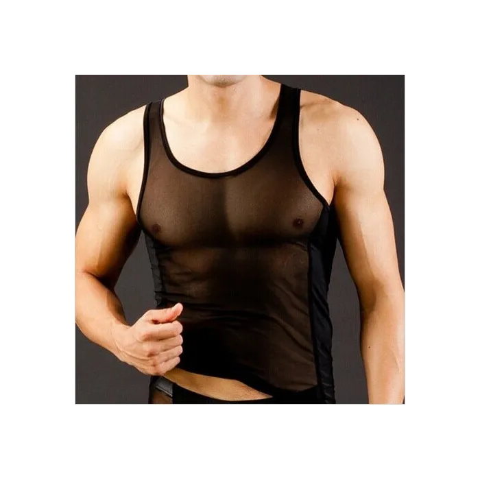 Nylon tank top - men - 5 coloursT-shirts