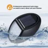 ApliquesO7K7 - 100mAh - 10 LED - lámpara solar alimentada - luz sensor de movimiento - impermeable