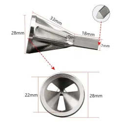 Chamfer - metal remove burr tool - triangle shankElectronics & Tools
