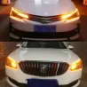 Luces & IluminaciónLámpara de tira de color doble - 2pcs - blanco & amarillo - coche