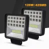 LED bar - spot light lamp for off-road cars - tractors - SUV - trucks - 72W - 126W / 12V - 24VLED light bar