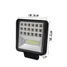 LED bar - spot light lamp for off-road cars - tractors - SUV - trucks - 72W - 126W / 12V - 24VLED light bar
