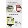 LED bar - spot light lamp for off-road cars - tractors - SUV - trucks - 72W - 126W / 12V - 24VLED light bar