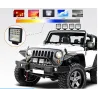 LED bar - spot light lamp for off-road cars - tractors - SUV - trucks - 72W - 126W / 12V - 24VLED light bar
