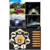 LED bar - spot light lamp for off-road cars - tractors - SUV - trucks - 72W - 126W / 12V - 24VLED light bar
