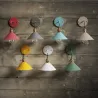 ApliquesE27 - Lámpara de pared moderna con interruptor