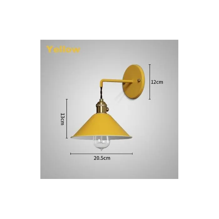 ApliquesE27 - Lámpara de pared moderna con interruptor