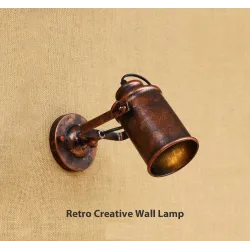 ApliquesRetro luz de pared creativa - lámpara - ajustable - single - doble cabeza