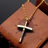 CollaresCruz collares cristianos - oro - plata - negro